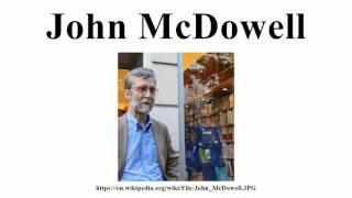 John McDowell