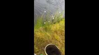 Justin Bieber catches his first fish Hemsedal Norway