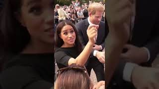Prince Harry and Meghan join Prince William and Kate on Windsor walkabout | #shorts #yahooaustralia