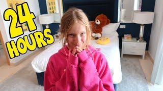 24 Hours Overnight in My Brothers Room!!!!