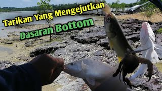 Mancing bottom pantai dapat Ikan Senangin | Memancing teknik bottom