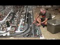 making a christmas village 2023 lionel trains dept. 56