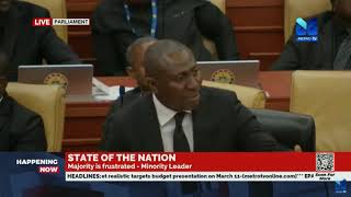 Alban Bagbin shuts Afenyo-Markin up at State of the Nation Address 2025 🔥😱😮