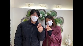 福島県会津若松市　Ｔ様♡Ｙ様」【結婚指輪ご納品】