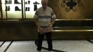 Old guy busting moves