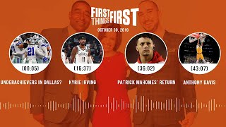 First Things First Audio Podcast(10.30.19)Cris Carter, Nick Wright, Jenna Wolfe | FIRST THINGS FIRST