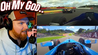 NASCAR Fan AMAZED By Modern POV Laps Of 80s/90s F1 at Spa