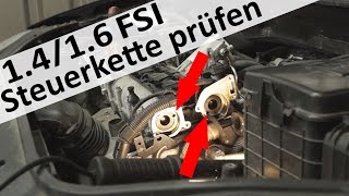 1.4 FSI und 1.6 FSI TSI Steuerzeiten prüfen ohne Spezialwergzeuge