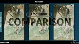 Comparing Simulation Resolutions with FLIP Fluids Addon | Performance and Quality Analysis