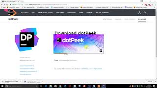 Decompiling NET Programs using JetBrains dotPeek