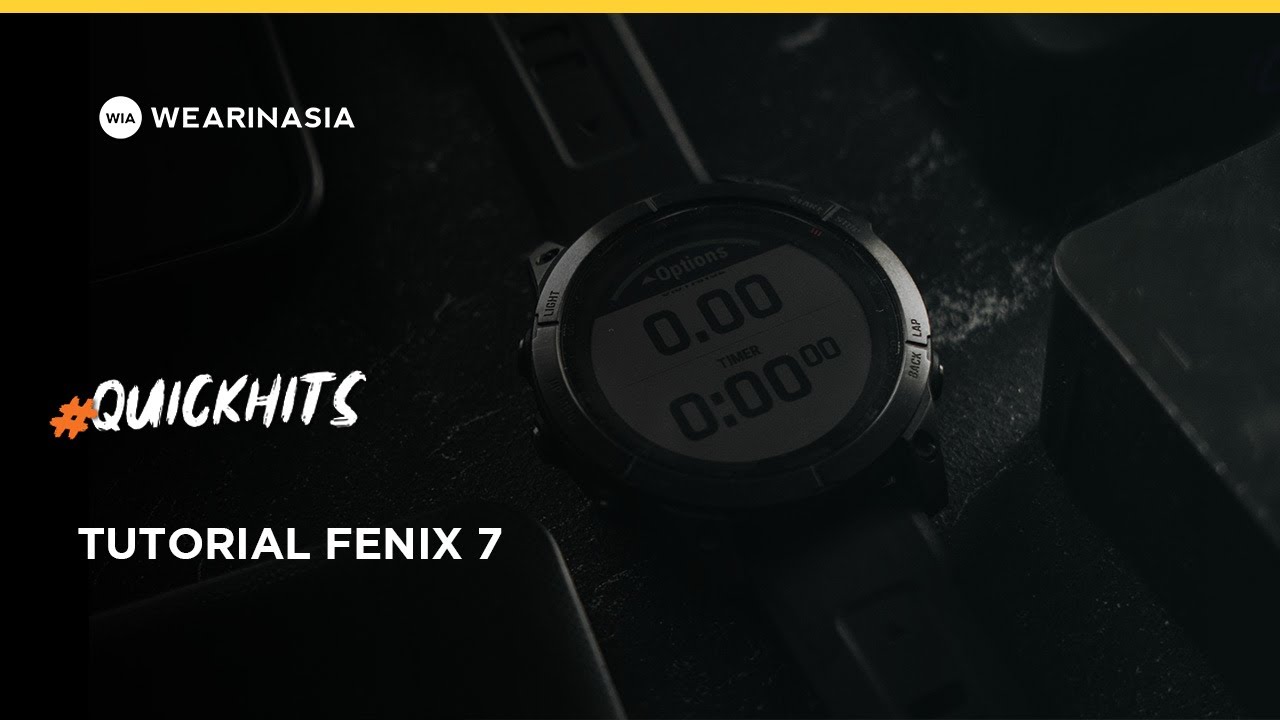 Tutorial Mengoperasikan Garmin Fenix 7 Youtube