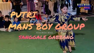 PUTRI MANS BOY GROUP-SANGGALE GABBANG PANGALAYAN