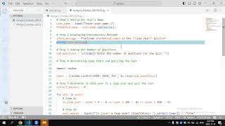 Python Leap Year Quiz #
