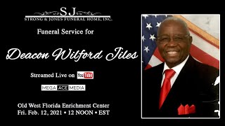 Deacon Wilford Jiles Memorial Service