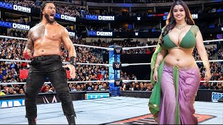 Roman Reigns vs Indian Female WWE Raw Live | WWE Monday Night Raw Highlights Full Show 2/19/2025 HD