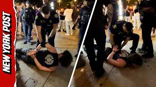 Cops SLAM Florida Spring Breaker to the Ground in Underage Drinking Crackdown