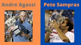 Andre Agassi vs Pete Sampras? Who ruled the pre-fedal era?