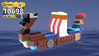 LEGO 10698:Viking ship [Tutorial] - Viewer Request