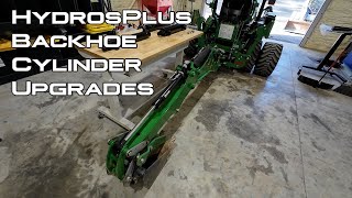 HydrosPlus Backhoe Cylinder Upgrades - John Deere 260B, 270B, 370B, 260, 270A