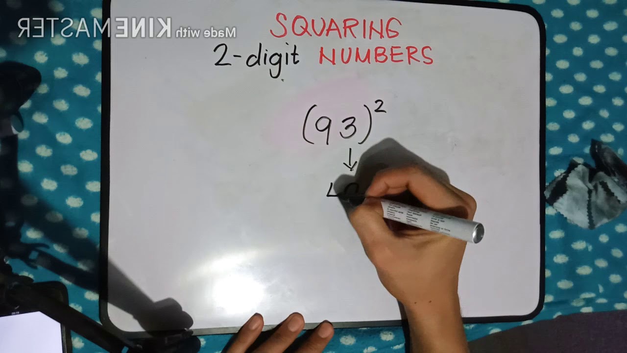Math Tricks Part 2 Squaring Numbers Youtube