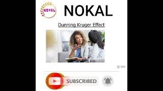 What is Dunning Kruger effect? डनिंग-क्रूगर प्रभाव? Learn Hindi and English words Meaning | NOKAL