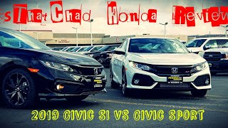 2019 Civic SI VS Civic Sport! Battle of the Civic Sports!