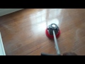 Hardwood floor cleaning & refinishing by Courtney