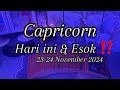 Capricorn ♑️ Hari Ini & Esok (23-24 November 2024)⁉️ Yang Akan Terjadi Dalam Hidupmu...