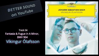 [고음질 음원] 비타민같은 피아노 Víkingur Ólafsson - Fantasia \u0026 Fugue in A Minor, BWV 904 - 1. Fantasia