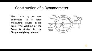 Brake Power Measurement of an Engine - Using Dynamometer