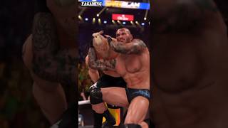 Randy Orton Hits Two RKO To Brock Lesnar WWE 2k22 OMG Moments #shorts #wwe #wwe2k22