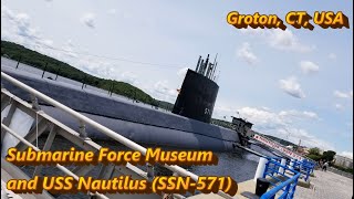 Nuclear Submarine USS Nautilus SSN-571, Submarine Force Museum, Groton, CT, Connecticut (U.S. Navy)