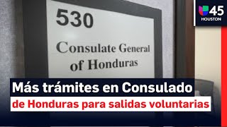 Aumentan los trámites en el Consulado de Honduras por salida voluntaria de inmigrantes