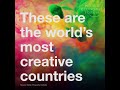 These are the world’s most creative countries