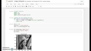 Image Histogram without using function | User defined function for Image Histogram Computation