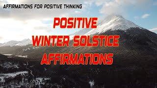 Positive Winter Solstice Affirmations