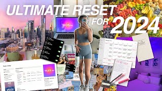 GETTING MY LIFE TOGETHER FOR 2024 (& how you can too!)  | goals, journal routine, vision board, etc