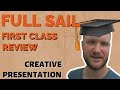 Full Sail University Online | Month One | Creative Presentation Review