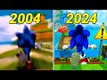 The evolution of SONIC DASH (2004-2024)