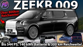 ZEEKR 009 - Das erste Auto mit Qilin Batterie! 544 PS, 140 kWh Batterie & 800km Reichweite!