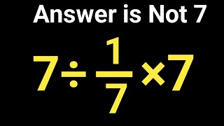 This Simple Math Question Stumps Everyone!