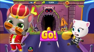 Talking Tom Gold Run - How To Unlock King Tom In Las Vegas City - Walkthrough Gameplay