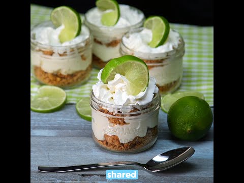 Key Lime and Raspberry Jar Pie Recipe