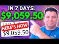 $9k in 7 days with Free Traffic (Here's how) Affiliate Marketing For Beginners