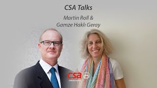 CSA Celebrity Speakers Söyleşileri | Martin Roll | Gamze Haklı Geray