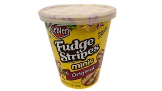 Keebler Fudge Stripe Mini Cookie Cup - Unwrapping