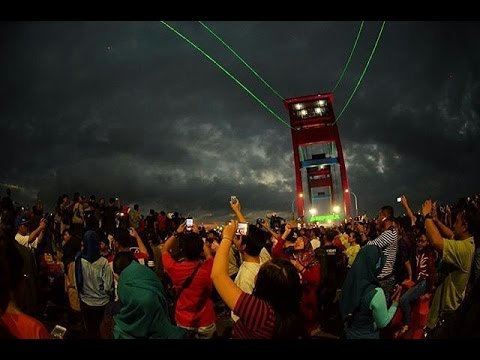 Merinding Lihatnya! Detik-detik Gerhana Matahari Total Di Palembang ...