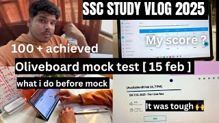 How i attempt mocktest ft.SSC CGL 2025🔥 Studyvlog39 #ssccgl2025 #ssccpo #ssc #Sscchsl