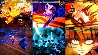 All Thunder Breathing Forms - Demon Slayer The Hinokami Chronicles 2 (Best Version)