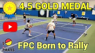 Gold Medal Match: FPC Born to Rally Men 4.5+ Doubles Final 2021